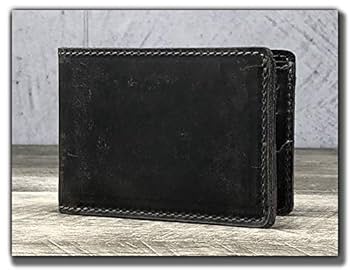 ブラック☆Middle Leather Wallet 51oxgJK+a3L._UF350,350_QL80_.jpg
